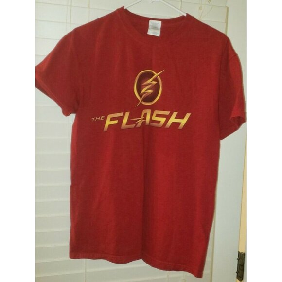 THE FLASH 2 sided t shirt wccb charlotte adult medium G1 - Picture 5 of 11